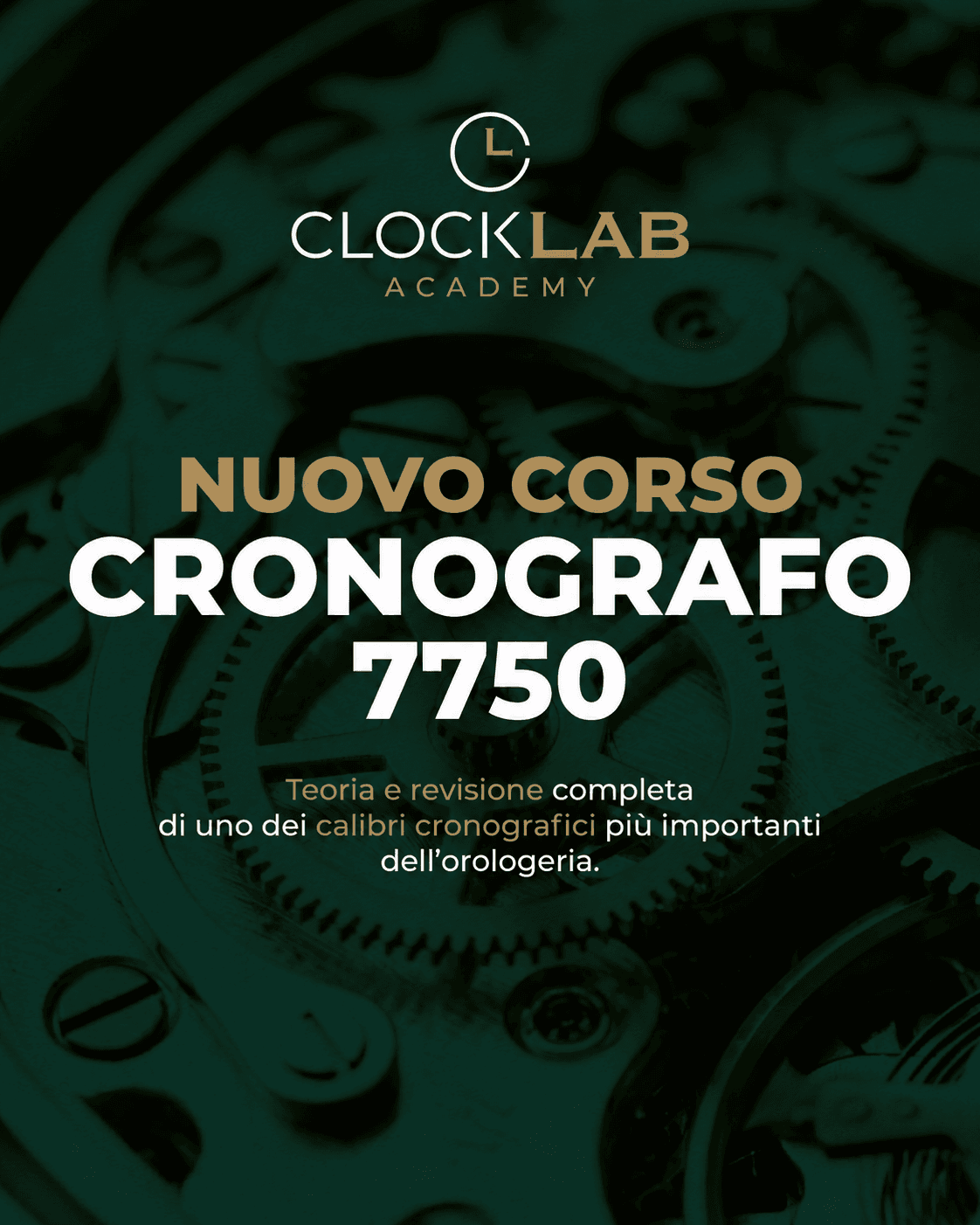 Corso Cronografo 7750