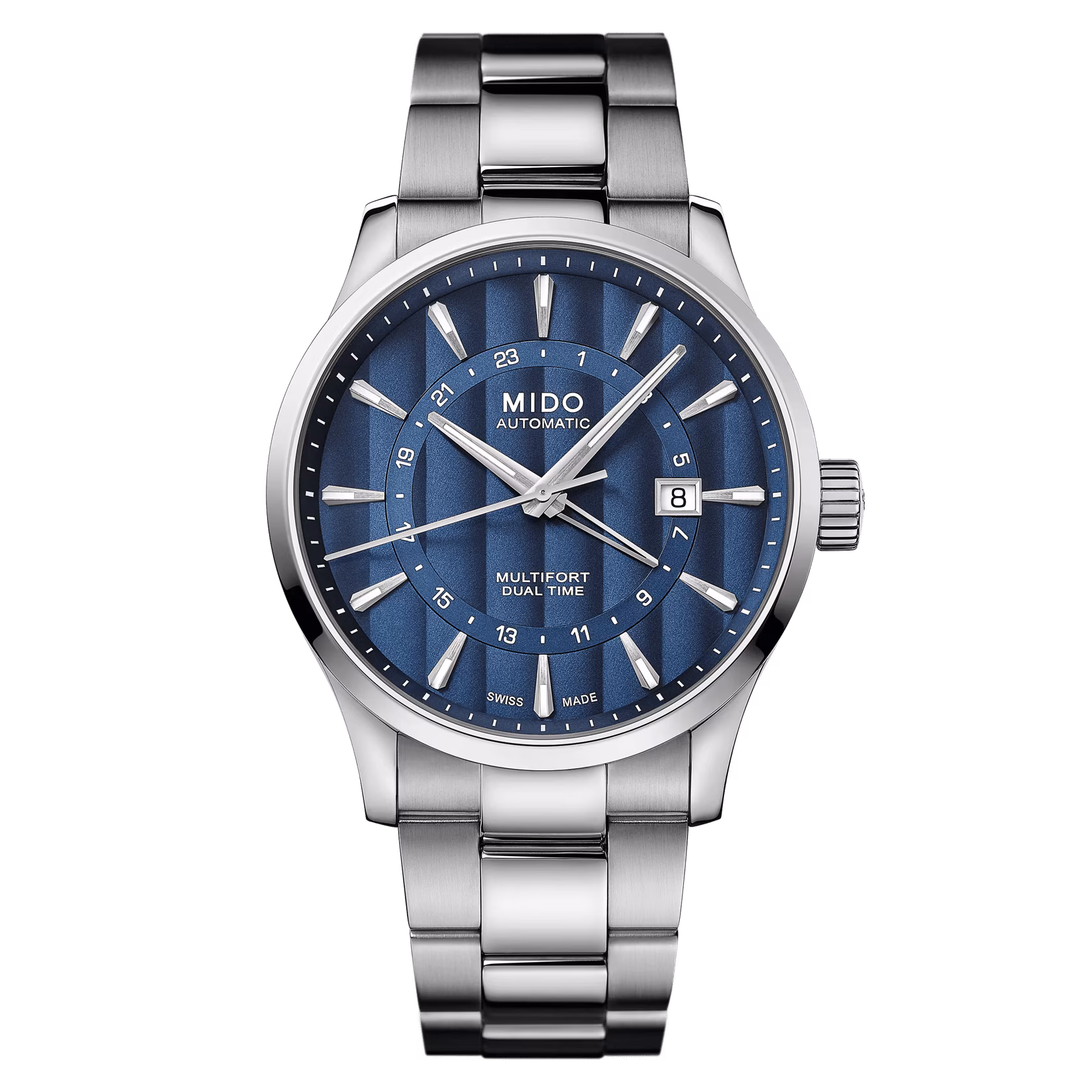 Mido Multifort Dual Time