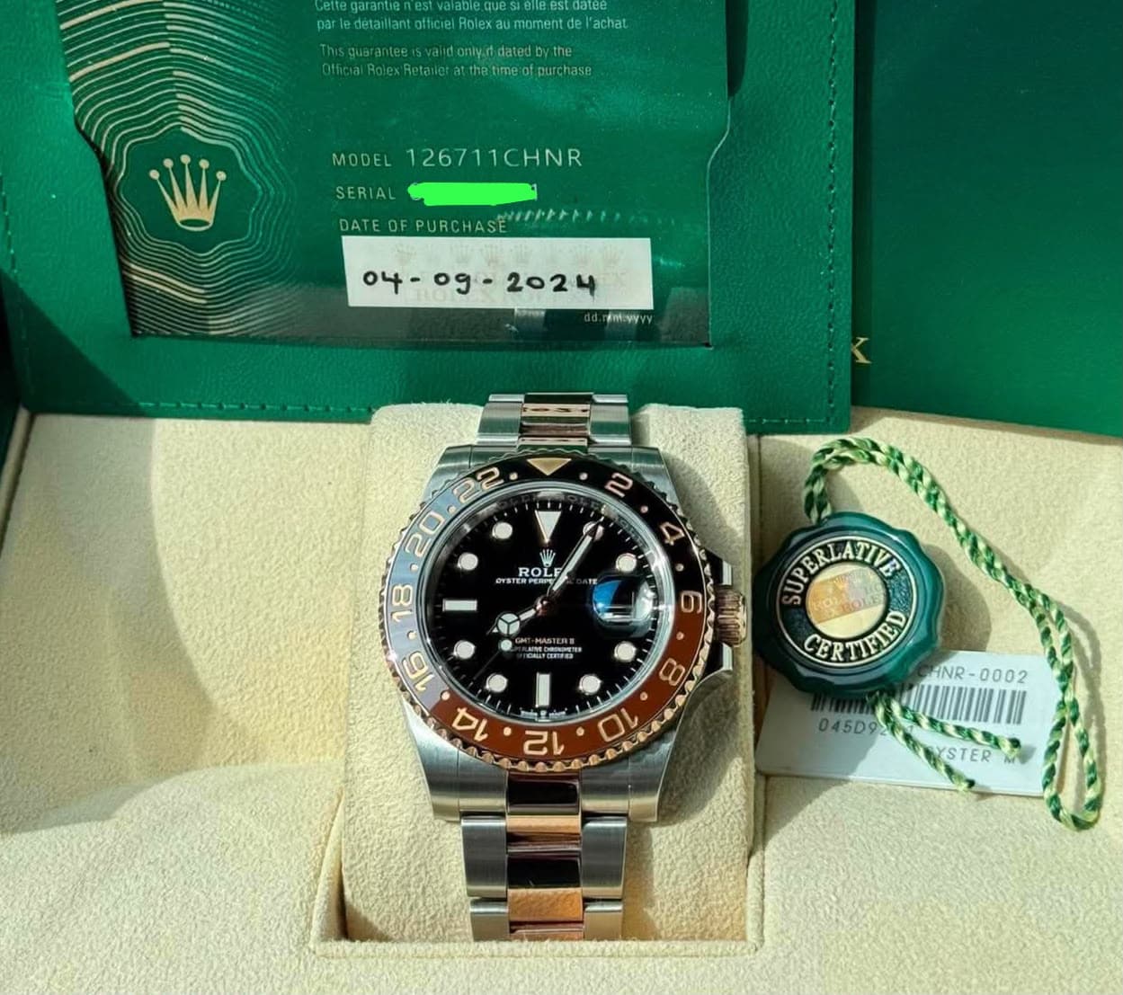 Rolex GMT Master II