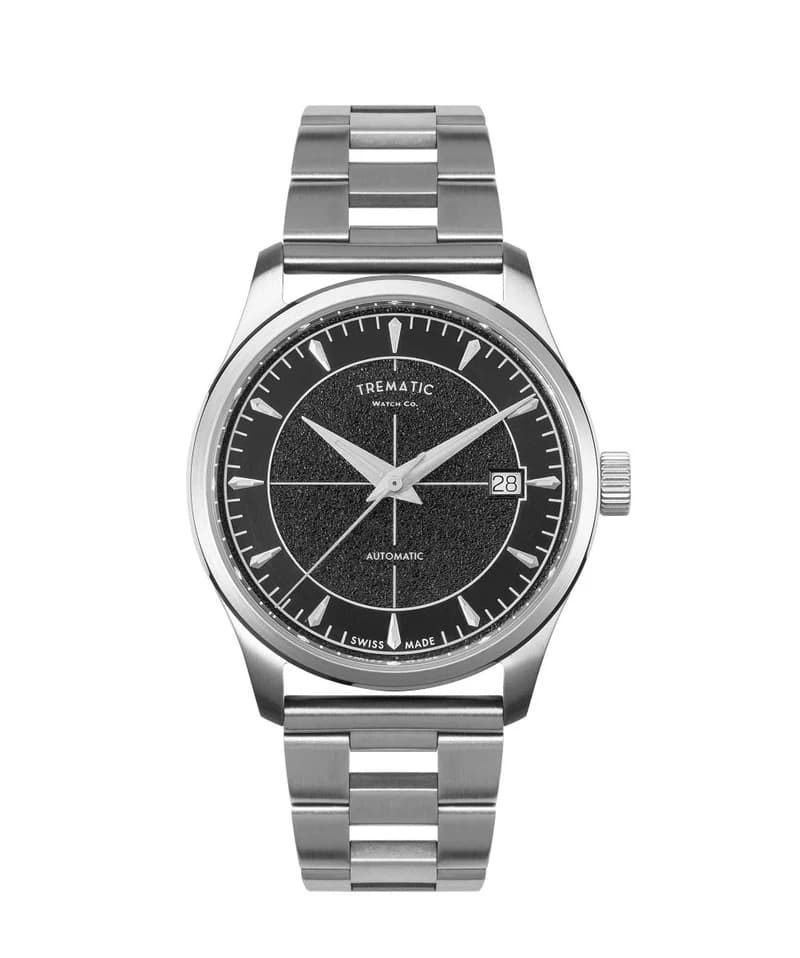 Trematic ZY6 ossidiana 38 mm bracelet by Forstner