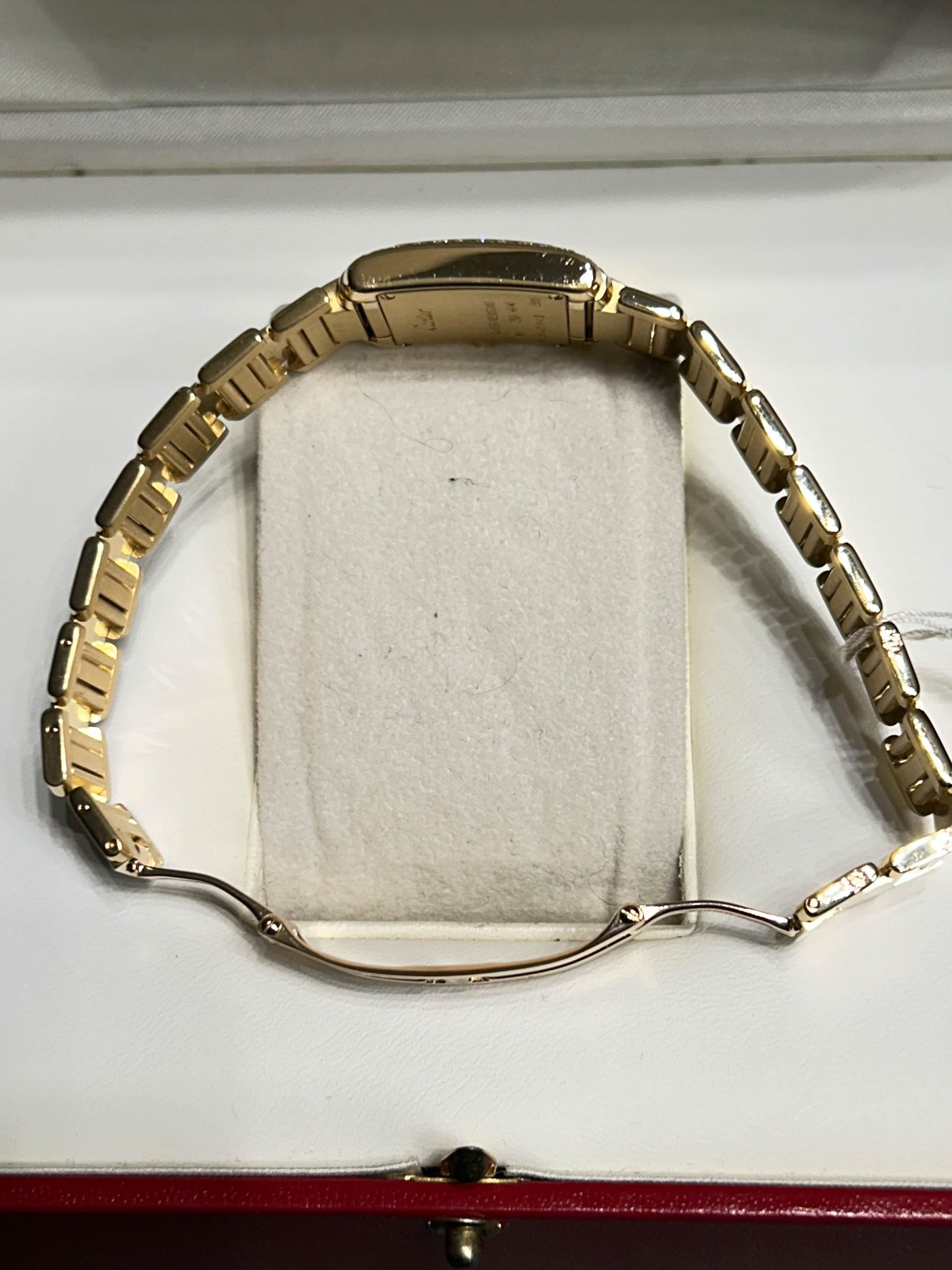 Cartier Tank Francaise - Ref 2385 - 18Kt Yellow Gold & Diamonds