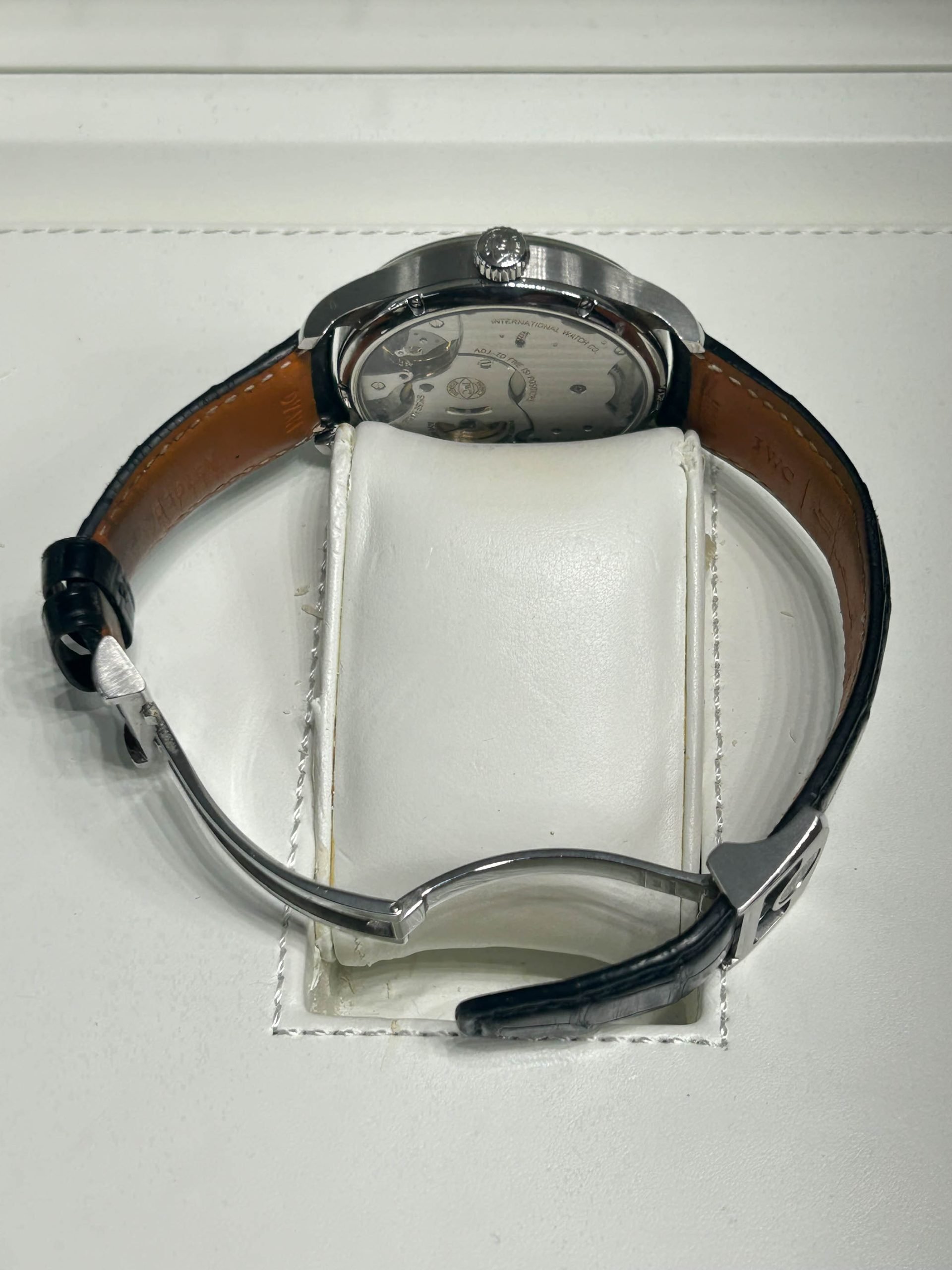 IWC Portuguese Hand-Wound Ref.IW510203 - White Dial - Year 2014