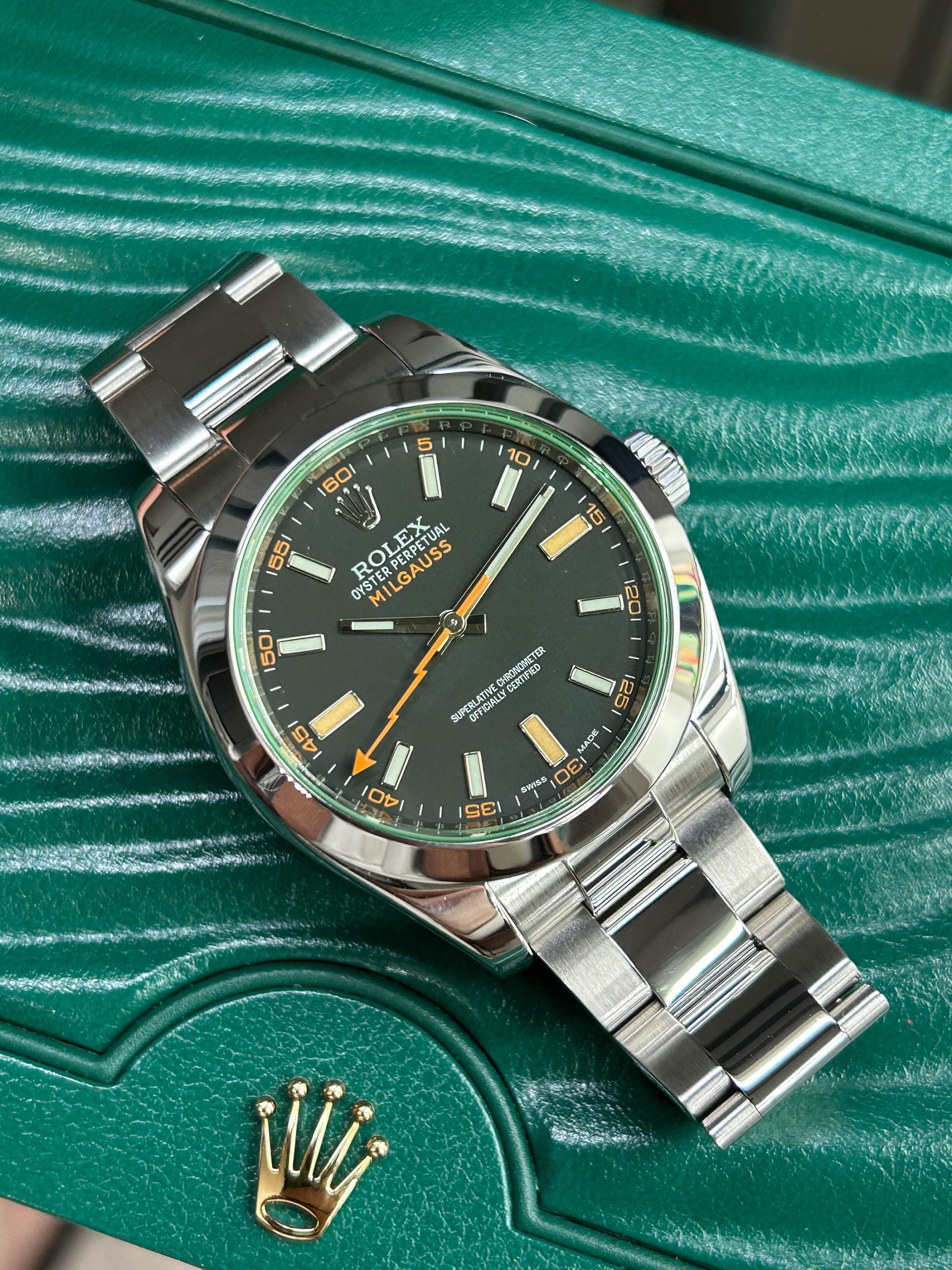 Rolex Milgauss - Black Dial - Ref 116400GV - Year 2015