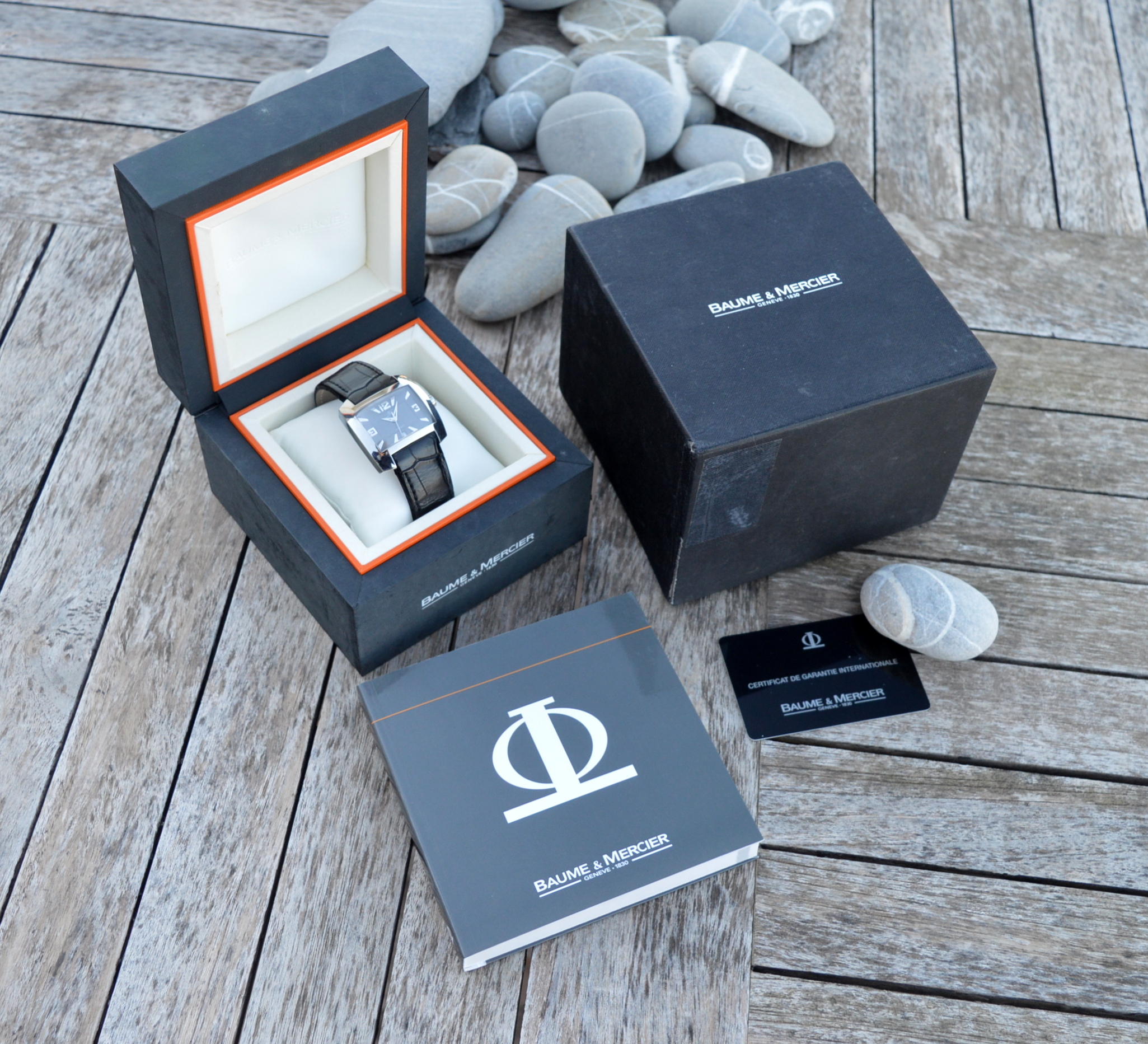 BAUME & MERCIER HAMPTON SPIRIT XL, 65394 MEN'S AUTOMATIC WATCH