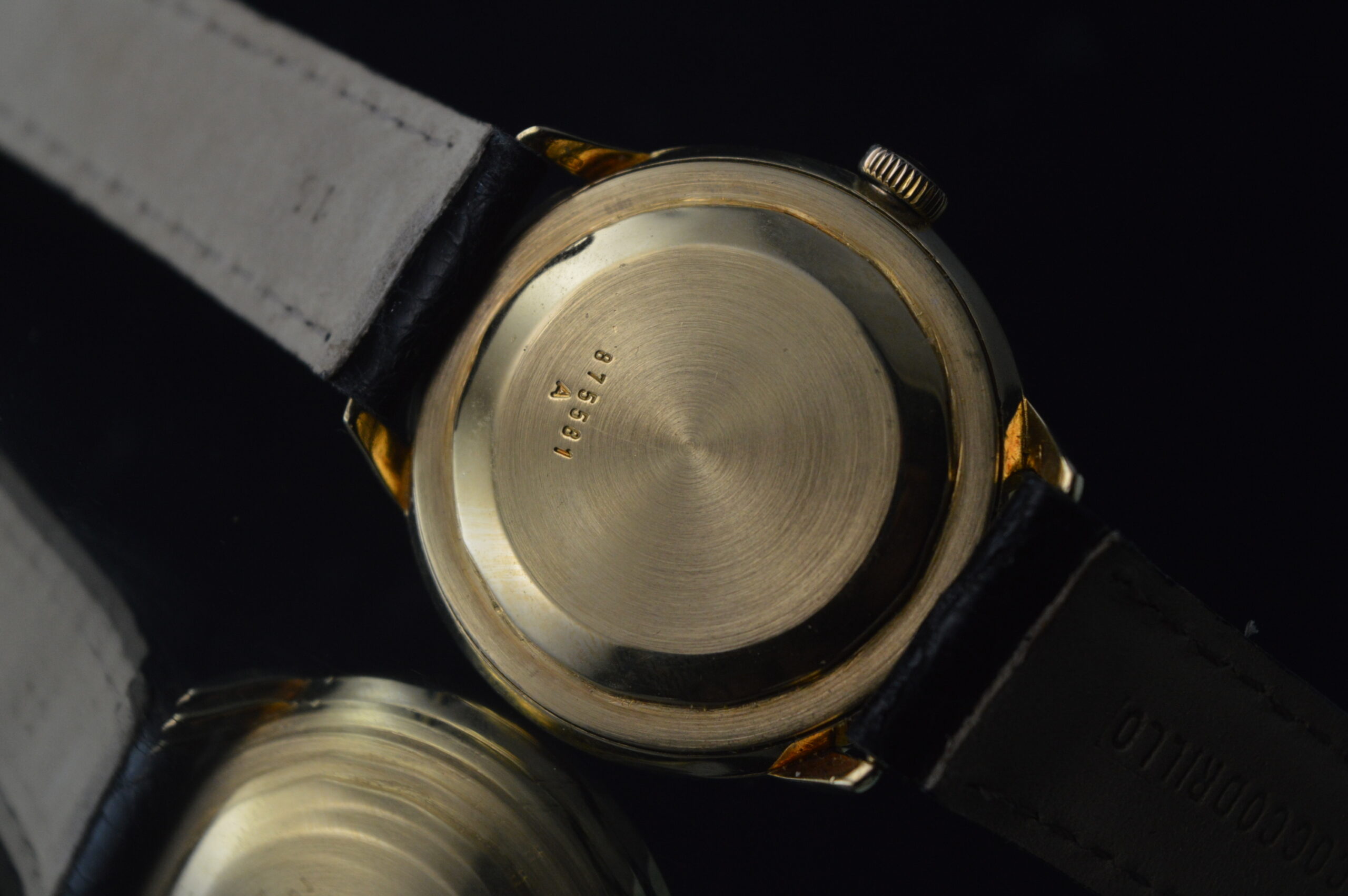JAEGER-LECOULTRE E396 FULL SET VINTAGE AUTOMATIC 34MM WATCH 18K SOLID GOLD K.881