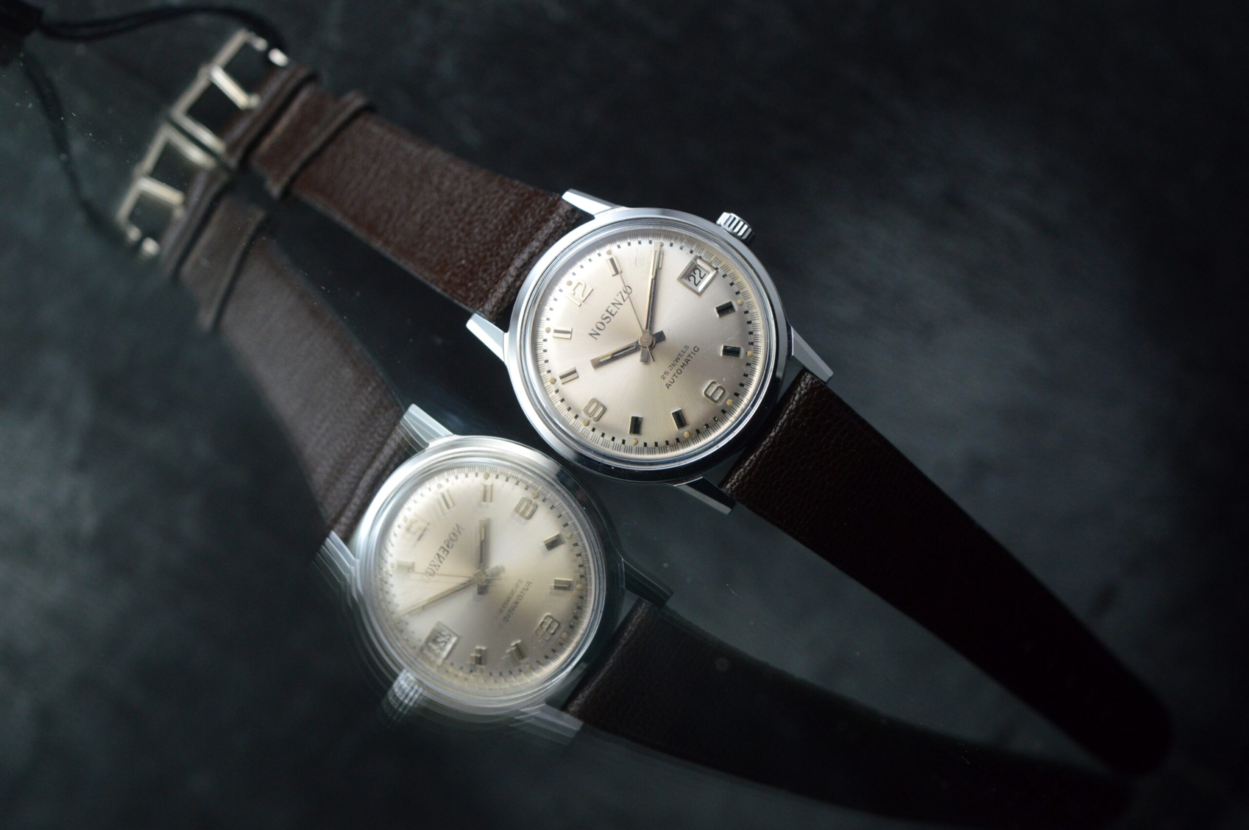 NOSENZO MEN'S UNWORN 33MM VINTAGE DRESS AUTOMATIC WATCH