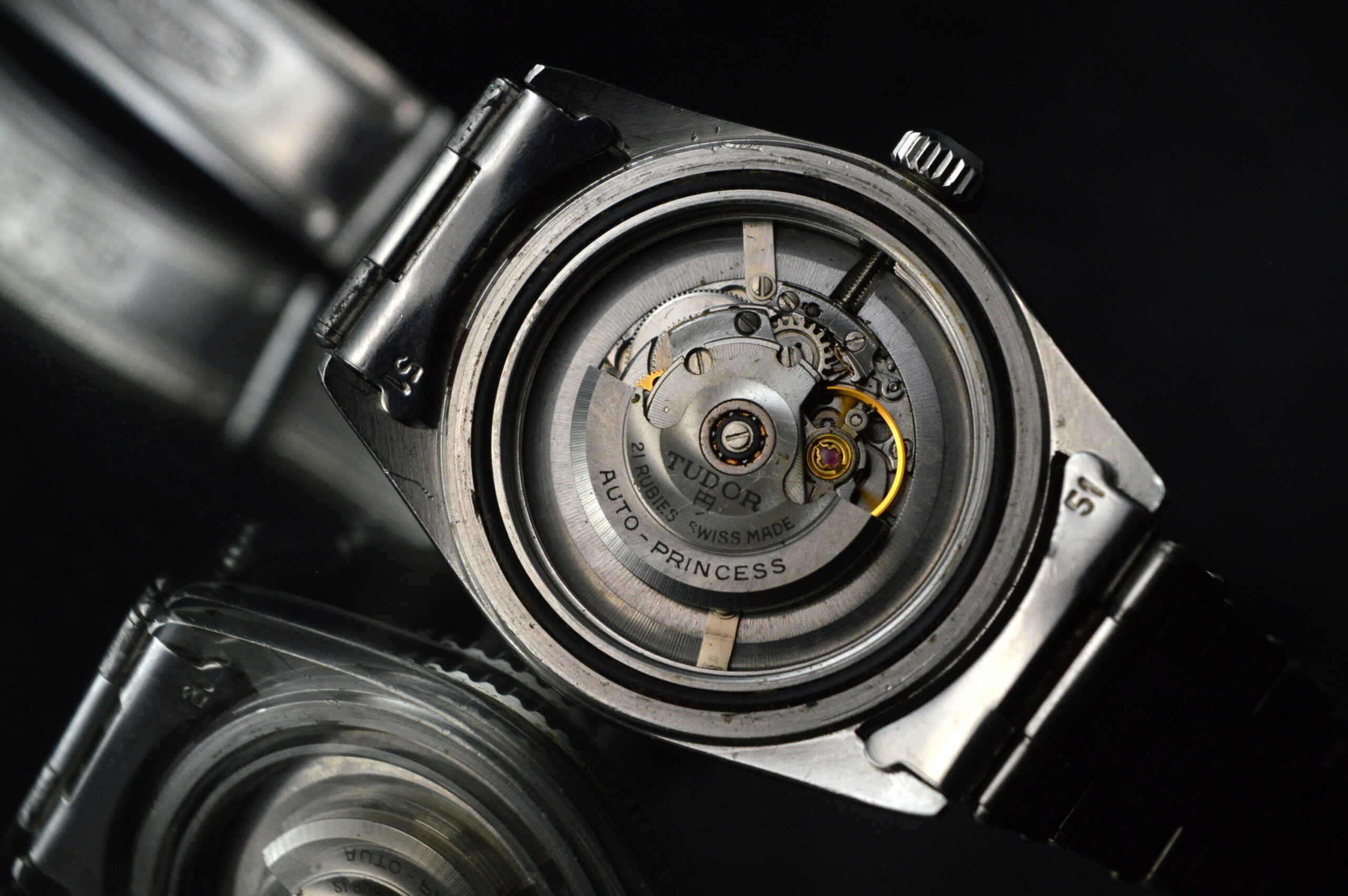 TUDOR ROLEX 9091 SUBMARINER AUTOMATIC STAINLESS STEEL OYSTER EXPANDABLE BAND