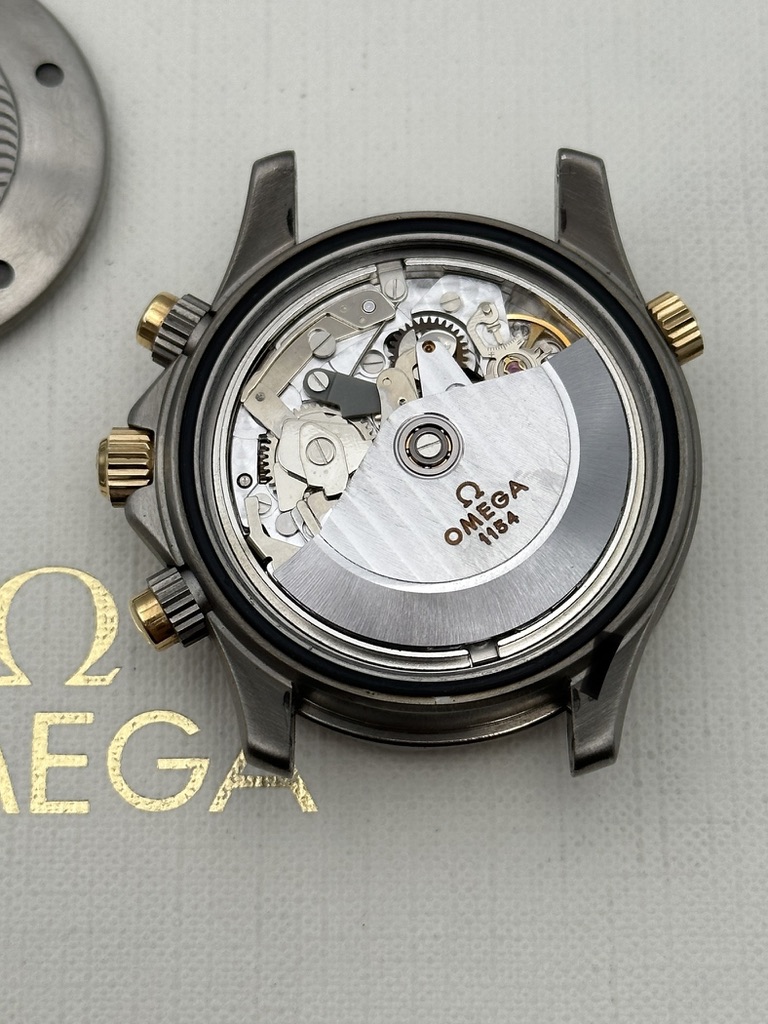 Omega Seamaster 300 Titane and Yellow Gold 18 Kt 3780504 Perfect Condition