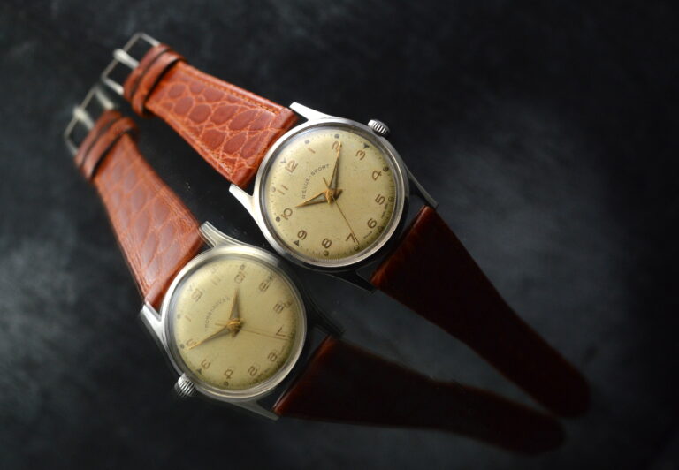 REVUE THOMMEN RARE MEN'S SPORT NON MAGNETIC WATERPROOF STAINLESS STEEL WATCH