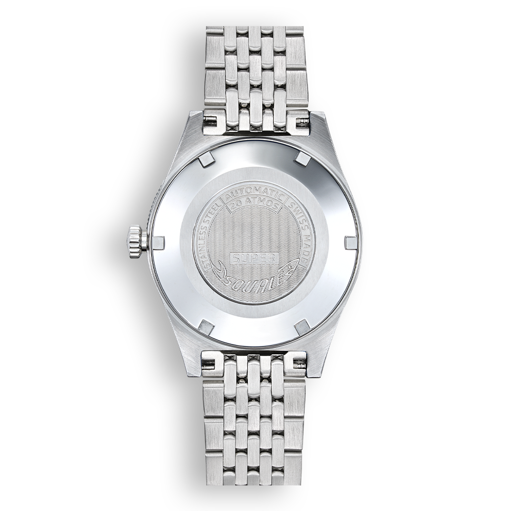 Super-Squale Arabic Numerals Blue Bracelet SUPERMBLBL.AC OFFICIAL DEALER