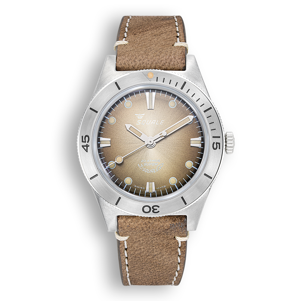 Super-Squale Sunray Brown Leather SUPERSSBW.PBW OFFICIAL DEALER