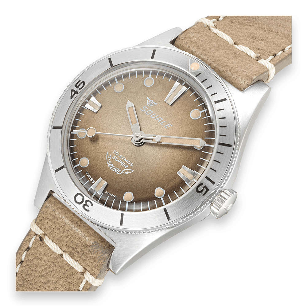 Super-Squale Sunray Brown Leather SUPERSSBW.PBW OFFICIAL DEALER