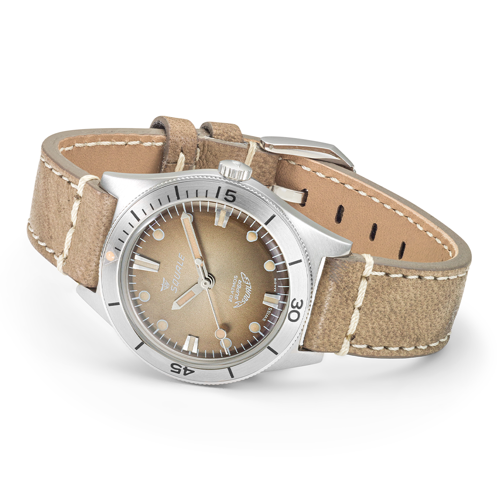 Super-Squale Sunray Brown Leather SUPERSSBW.PBW OFFICIAL DEALER