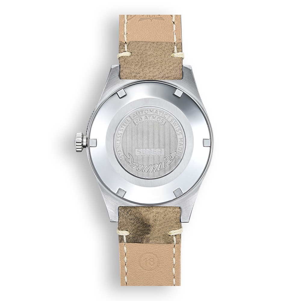 Super-Squale Sunray Brown Leather SUPERSSBW.PBW OFFICIAL DEALER