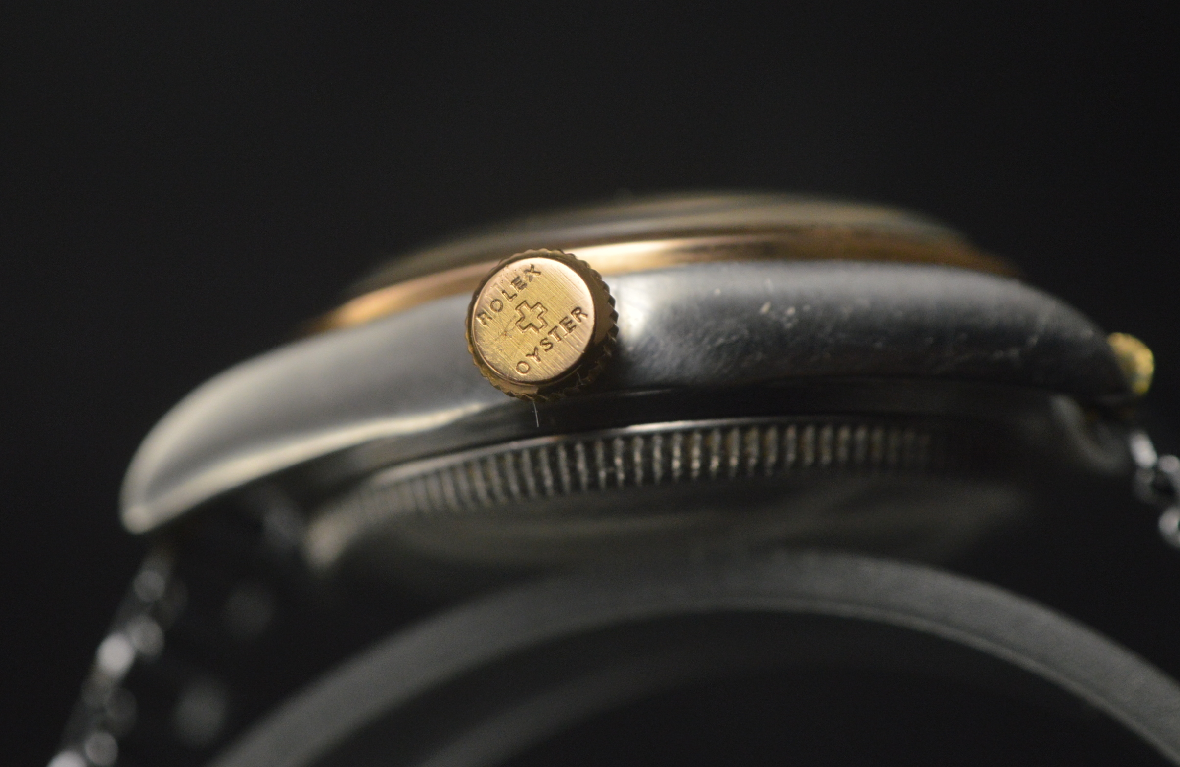 ROLEX ONE OF THE RAREST BUBBLEBACK AUTOMATIC STEEL/ROSE GOLD 29,5MM 4846 (1948)