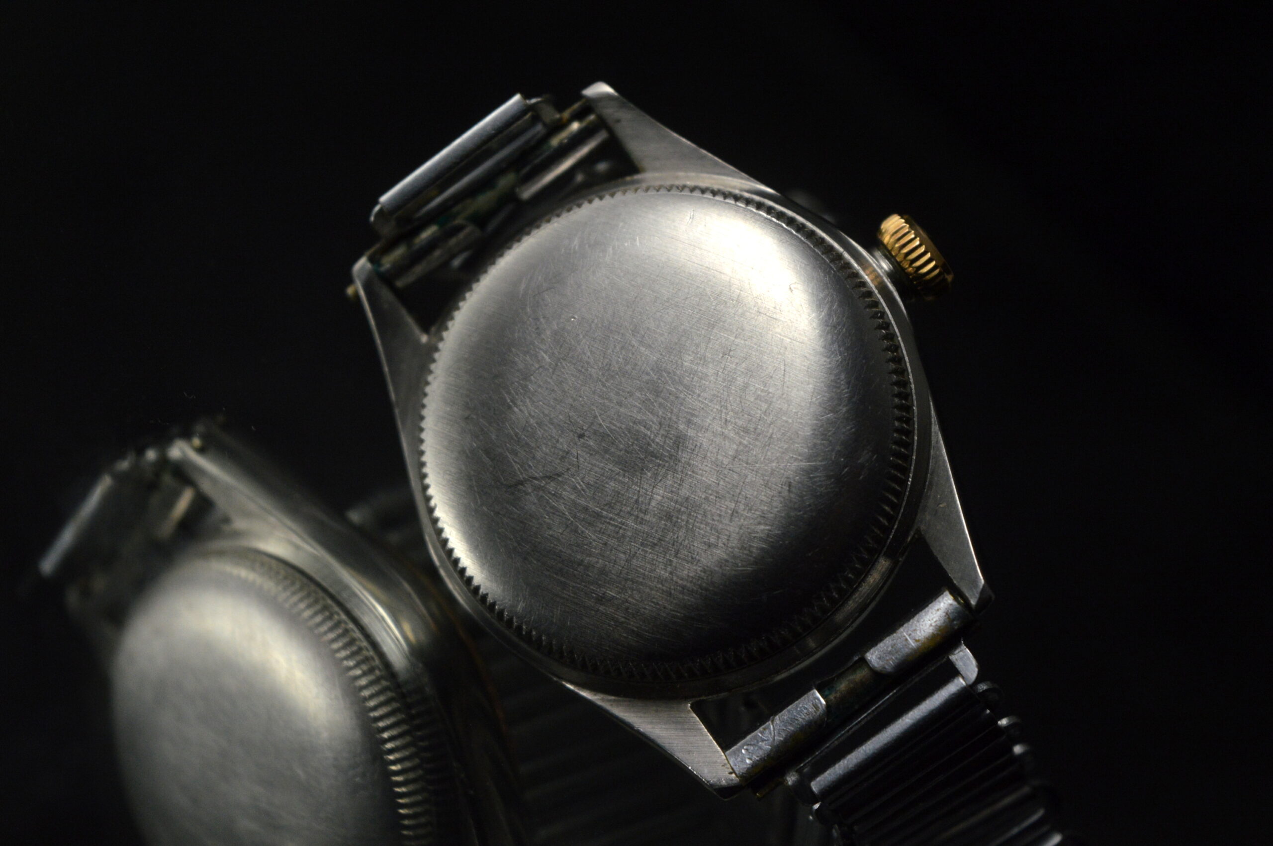 ROLEX ONE OF THE RAREST BUBBLEBACK AUTOMATIC STEEL/ROSE GOLD 29,5MM 4846 (1948)