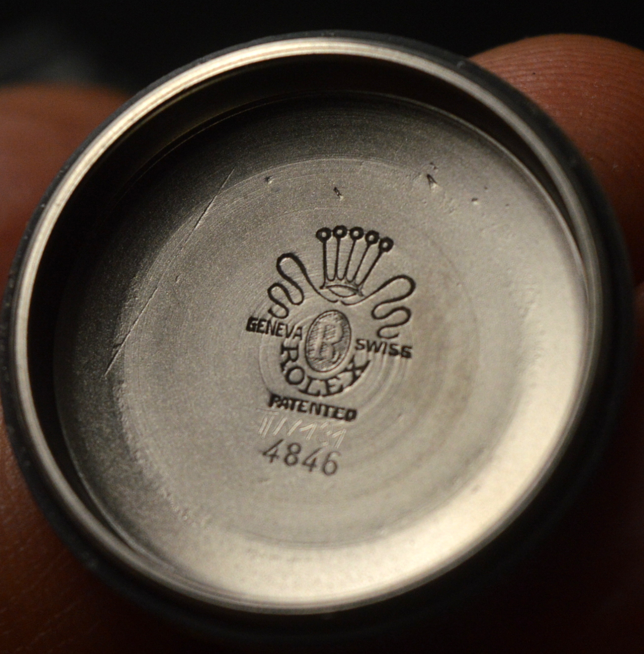 ROLEX ONE OF THE RAREST BUBBLEBACK AUTOMATIC STEEL/ROSE GOLD 29,5MM 4846 (1948)